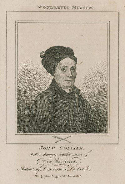 John Collier，以Tim Bobbin的名字而闻名 作者 英语学校