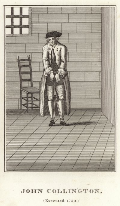 约翰科林顿，执行1750年 作者 英语学校