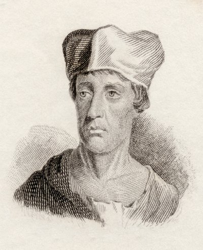 John Leland，来自&39;Crabbes Historical Dictionary&39;，于1825年出版 作者 英语学校
