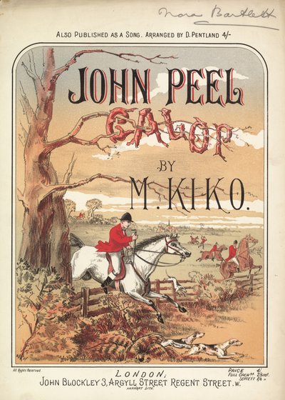 John Peel Galop 作者 英语学校