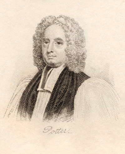 John Potter，来自&39;Crabb&39;s Historical Dictionary&39;，1825年出版 作者 英语学校