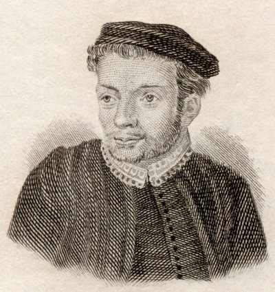 John Skelton，来自&39;Crabb&39;s Historical Dictionary&39;，1825年出版 作者 英语学校