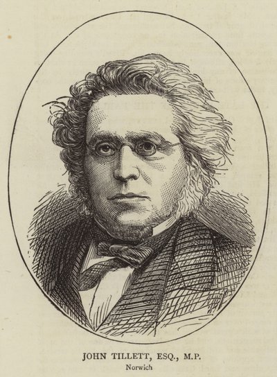 John Tillet, Esquire, MP (雕刻) 作者 英语学校