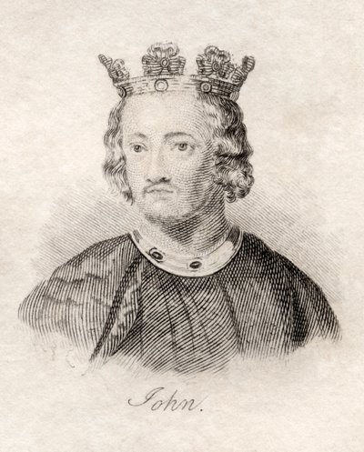 英国的约翰，来自&39;Crabb的历史词典&39;，1825年出版 作者 英语学校