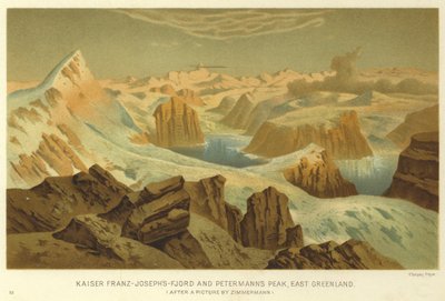 Kaiser Franz-Josephs-Fjord和Petermanns Peak，东格陵兰 作者 英语学校