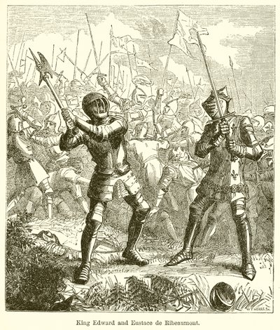爱德华国王和Eustace de Ribeaumont 作者 英语学校