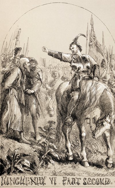亨利六世国王，第二部分，1890年 作者 英语学校