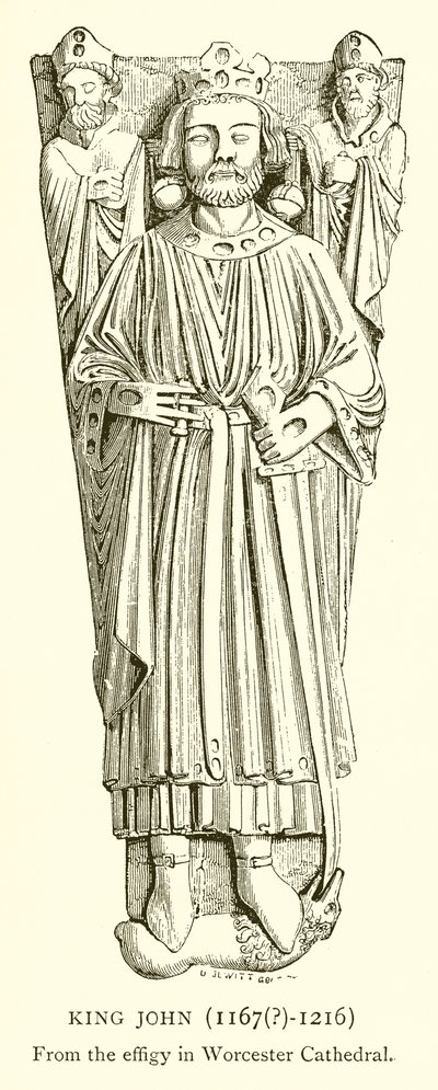 约翰王（1167（？） -  1216） 作者 英语学校