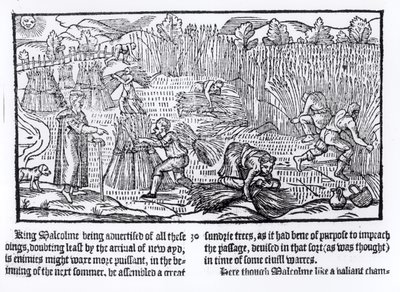 苏格兰国王马尔科姆观察农业劳工，1586年 作者 英语学校
