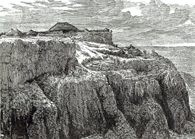 西奥多国王的房子，马格达拉从&39;卡塞尔的英国插图史&39;，1868年 作者 English School