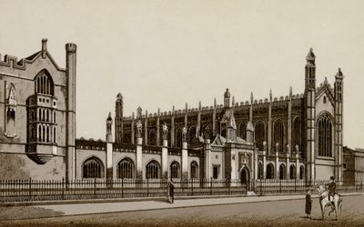 国王学院 (litho) 作者 英语学校