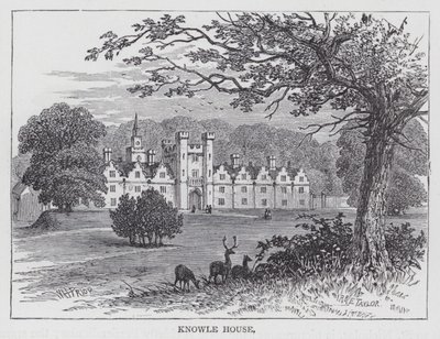 Knowle House (engraving) 作者 英语学校