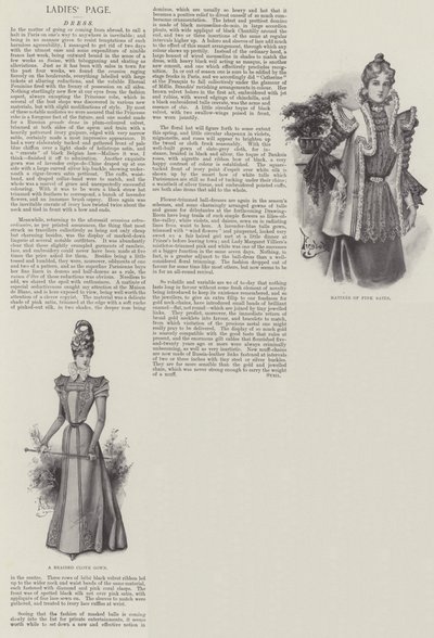 女士页，礼服（平版 作者 英语学校
