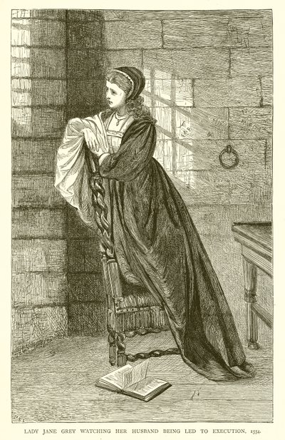 1554年，简·格雷夫人看着她的丈夫被执导 作者 英语学校