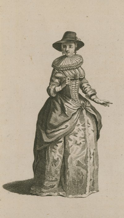 1640年伦敦的Lady Mayoress 作者 英语学校