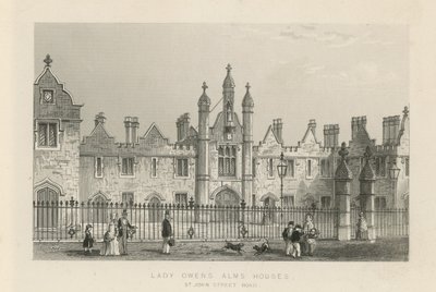 圣约翰街道上的欧文斯夫人施舍 作者 英语学校