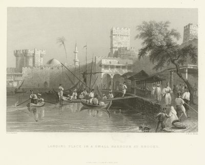 1837年在罗德岛的一个小港口着陆的地方 作者 英语学校