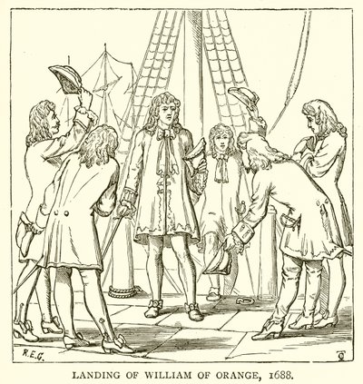 1688年威廉奥兰治登陆 作者 英语学校