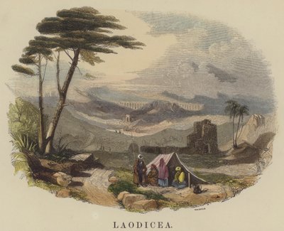 Laodicea (coloured engraving) 作者 英语学校