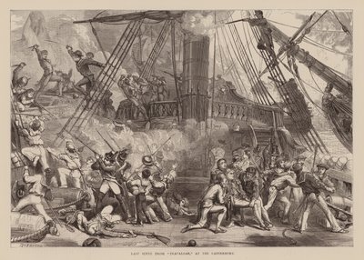 特拉法尔加》最后一幕，坎特伯雷（雕刻） 作者 英语学校