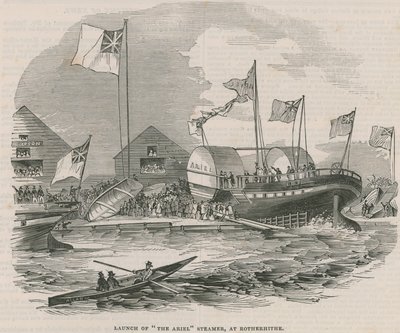 在Rotherhithe推出Ariel蒸笼 作者 英语学校