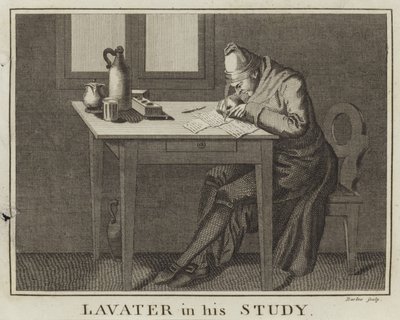 Lavater在他的研究中 作者 英语学校