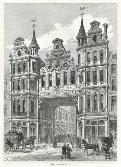 Leadenhall市场 作者 英语学校