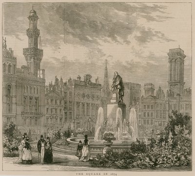 1874年，伦敦莱斯特广场 作者 英语学校