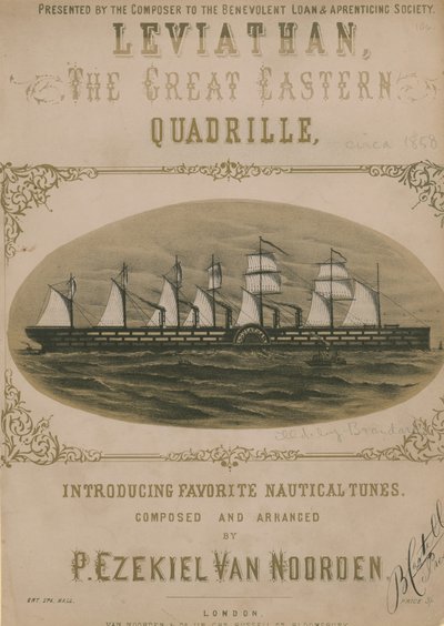 Leviathan，Great Eastern Quadrille 作者 英语学校