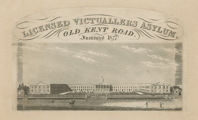 在旧肯特路上获得许可的Victuallers Asylum 作者 英语学校