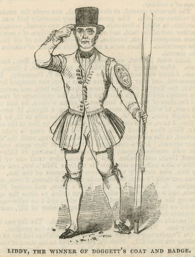 Liddy，Doggetts外套和徽章的获胜者 作者 英语学校