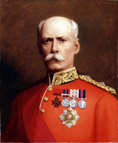 亨利·马什曼·哈夫洛克·艾伦爵士中将（1830-97）c.1881 作者 英语学校