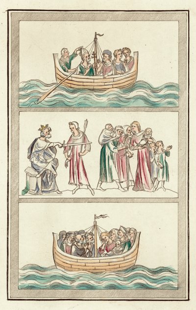 Life of Thomas Becket (coloured engraving) 作者 英语学校