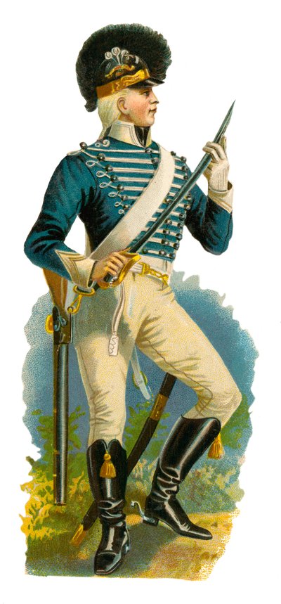 乔治三世时代的轻型龙骑兵，1761-1820 作者 英语学校