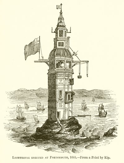 灯塔建于1665年的朴茨茅斯 作者 英语学校