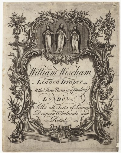 亚麻德雷珀，William Wiseham，交易卡 作者 英语学校