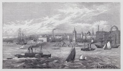Liverpool (engraving) 作者 英语学校