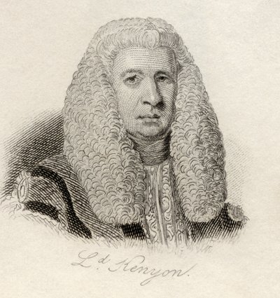 Lloyd Kenyon，来自&39;Crabb&39;s Historical Dictionary&39;，于1825年出版 作者 英语学校