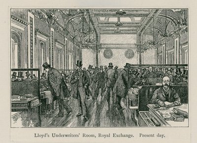 Lloyds Underwriters Room，Royal Exchange 作者 英语学校