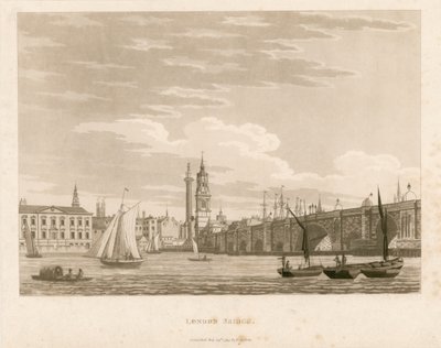 伦敦桥，1799年 作者 英语学校