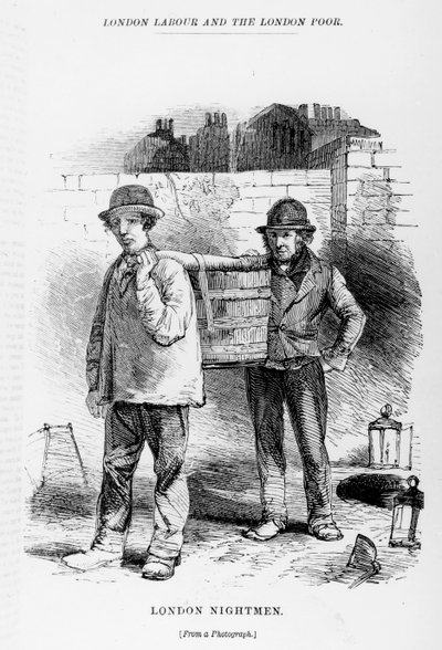 伦敦夜魇，1840年代亨利梅休的“伦敦工党和伦敦穷人”插图 作者 英语学校