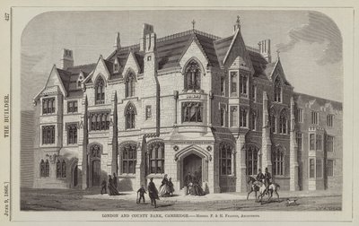 伦敦和郡银行，剑桥，F和H弗朗西斯先生，建筑师（雕刻）。 作者 英语学校