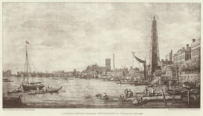 London looking towards Westminster (litho) 作者 英语学校