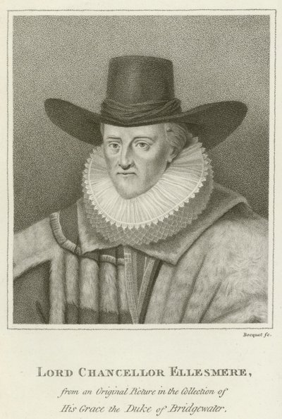 Lord Chancellor Ellesmere (engraving) 作者 英语学校