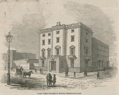 Lord John Russells House，Chesham Place，Belgrave Square 作者 英语学校