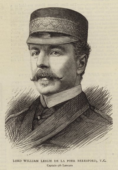 William Leslie de la Poer Beresford 勋爵，VC（雕刻） 作者 英语学校