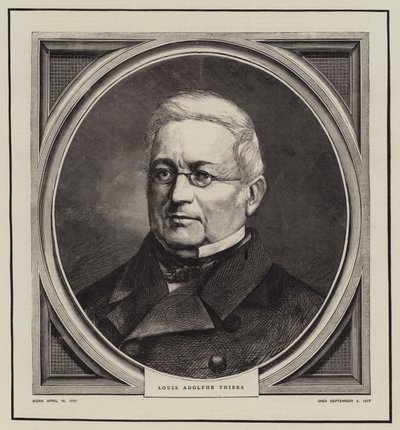Louis Adolphe Thiers (engraving) 作者 英语学校