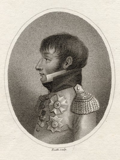 Louis Bonaparte（1778-1846）来自&39;肖像画廊&39;的荷兰国王，由Heath雕刻，1833年出版 作者 英语学校