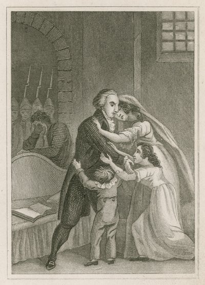 法国路易十六休假，1793年 作者 英语学校
