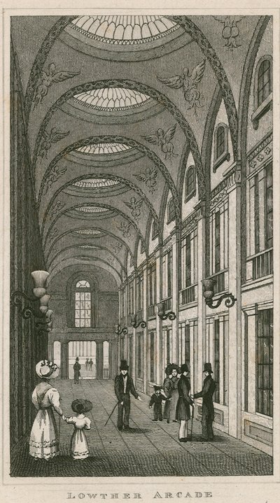 Lowther Arcade，Strand，伦敦 作者 英语学校
